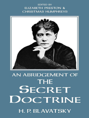 cover image of An Abridgement of the Secret Doctrine